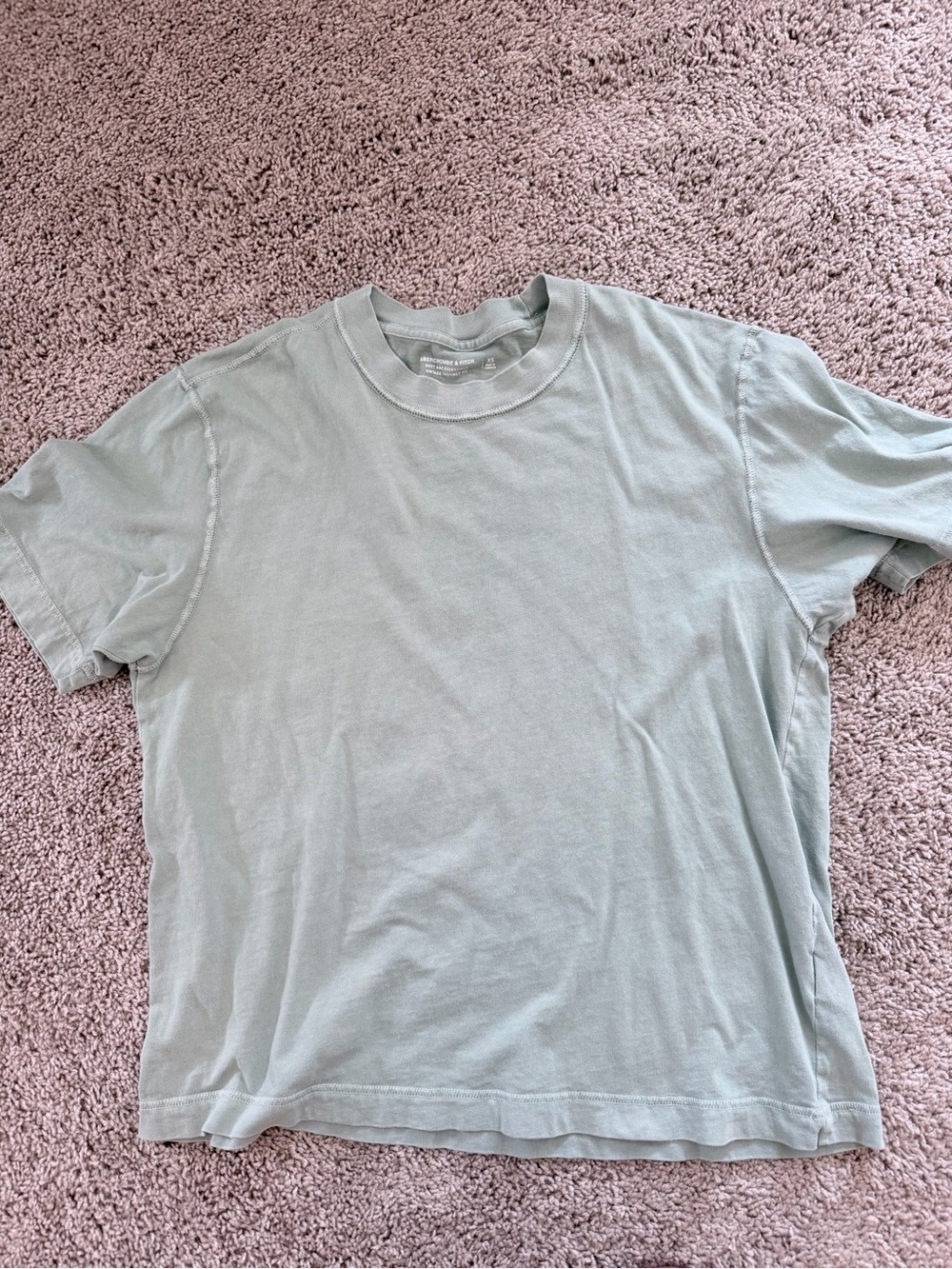 Abercrombie & Fitch Vintage Inspired Tee - Sage Green XS